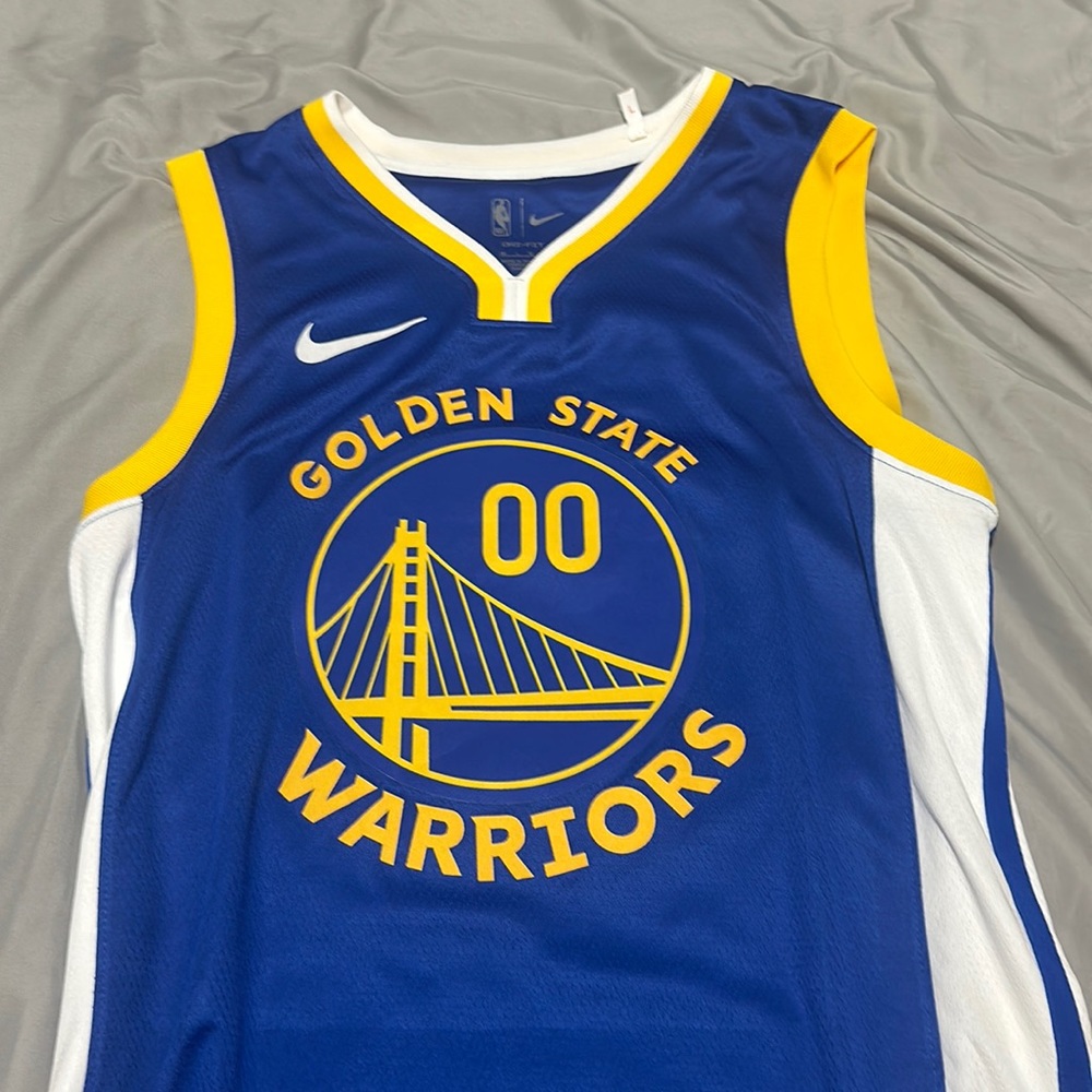 Golden State Warriors Jonathan Kuminga Jersey Size Large